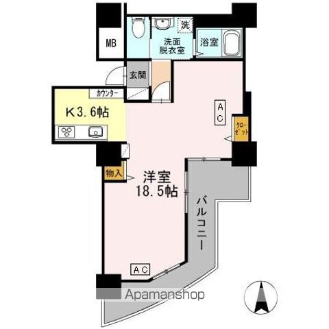 品川シーサイドビュータワー IIの間取り写真