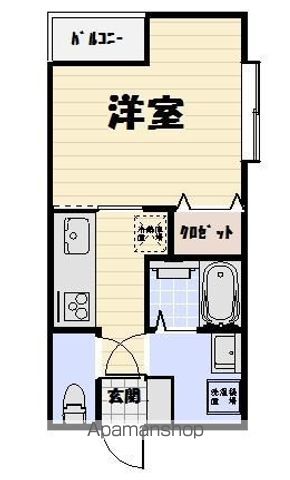 リバーサイドMKIIの間取り写真