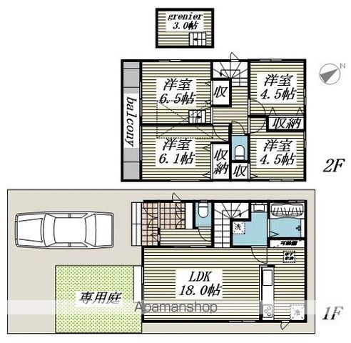 ＳＵＭＡＩ－ＴＯ武蔵村山三ツ木１４の間取り