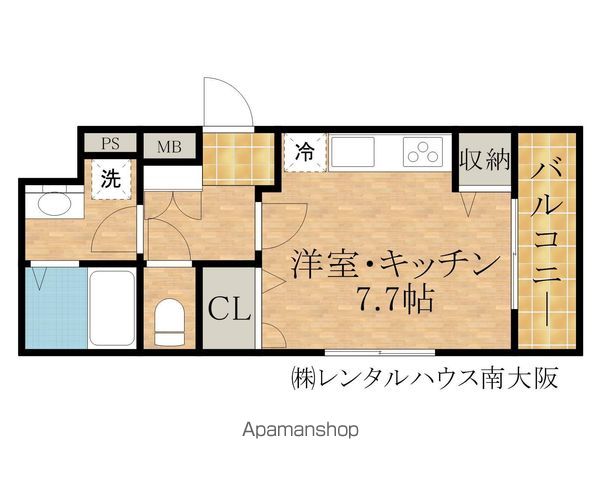 シャーメゾン東岸和田の間取り写真