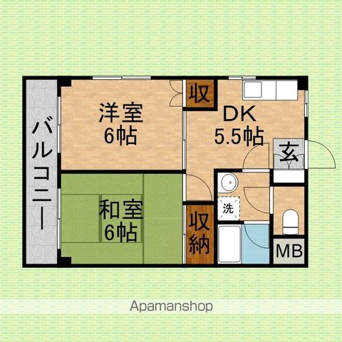 ドルフみずほ台の間取り写真
