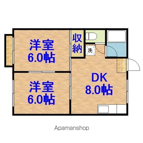 サニーメゾンの間取り写真