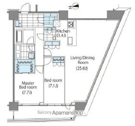 コンフォリア新宿イーストサイドタワーのイメージ