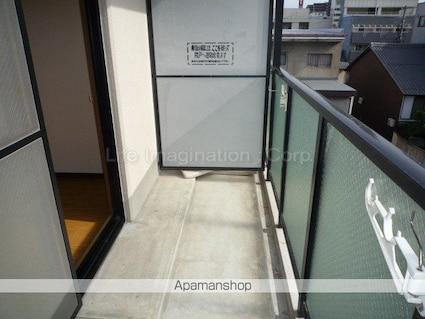 滋賀県大津市長等３丁目[1K/23.68m2]のバルコニー