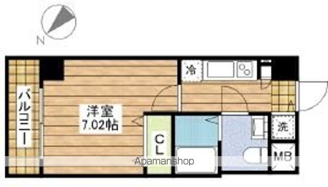 プロムナード岩楯の間取り写真