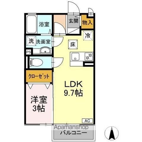サンクレア I II IIIの間取り写真