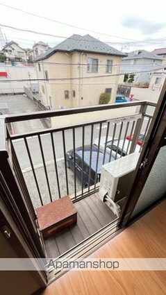 東京都八王子市山田町[1R/24m2]のバルコニー