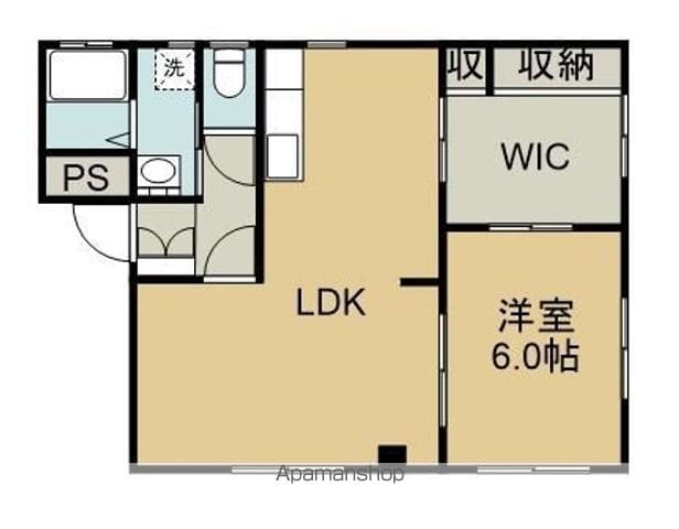 メゾンAKIRAの間取り写真