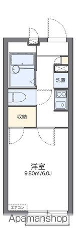 レオパレスルミエール四谷上町の間取り写真
