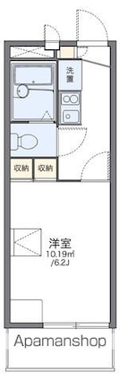 レオパレス高砂[1K/19.87m2]の間取図