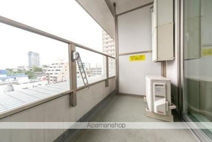 白金タワー[1R/26.68m2]のバルコニー
