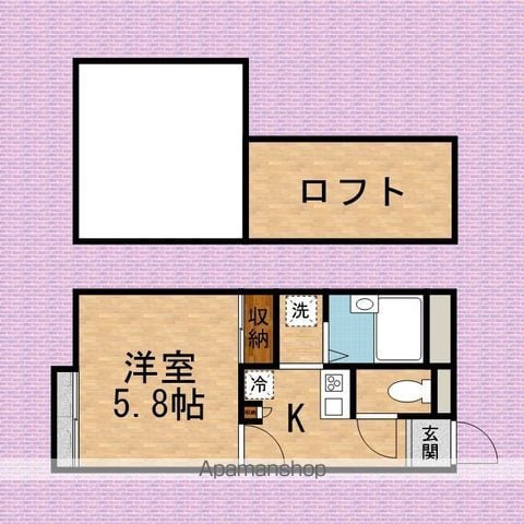 ヴィルヌーブの間取り写真