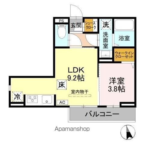 GRAND DーROOM女鳥羽の間取り写真