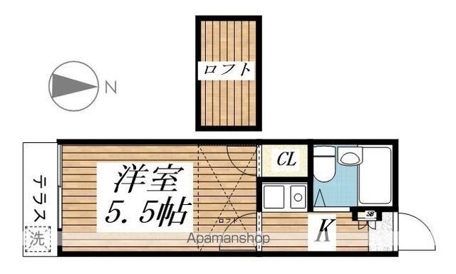 ブライトメゾン壱番館の間取り