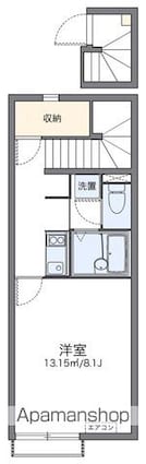 レオネクストプリマヴェーラ児島[1K/28.02m2]の間取図