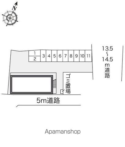 レオパレスグレイス 204 ｜ 東京都東村山市廻田町２丁目4-21（賃貸アパート1K・2階・19.87㎡） その14