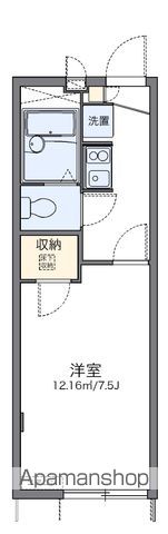 レオパレス東合川IIの間取り写真