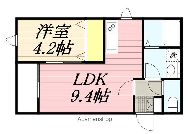 【キーワールの間取り】