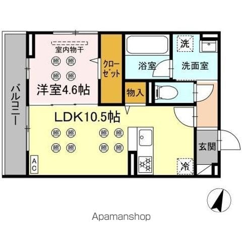 TORISIA STAGE 小郡駅南の間取り写真