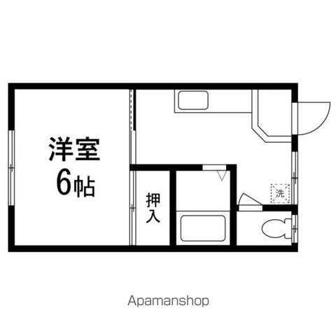 コーポ村上の間取り写真