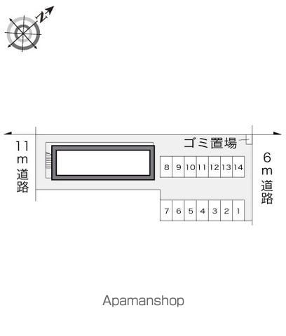 レオパレスプレステージⅡ 207 ｜ 千葉県成田市並木町143-116（賃貸アパート1K・2階・20.28㎡） その16