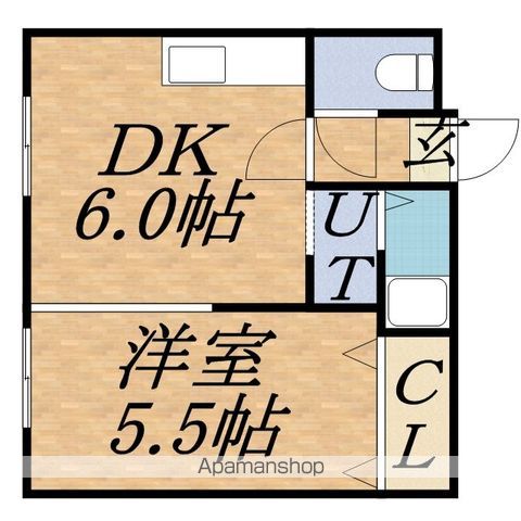 CENTRAL6の間取り写真