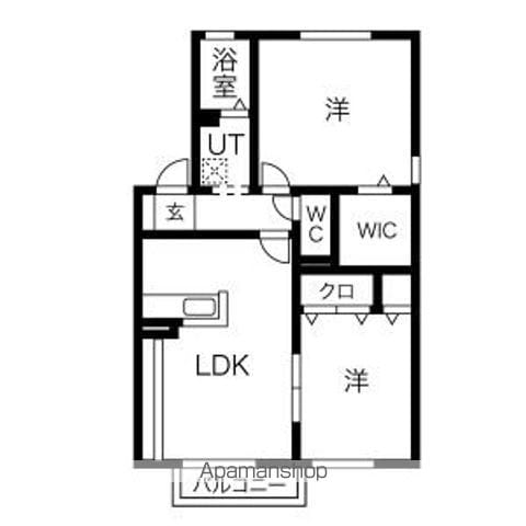 一彗館Ⅰ・Ⅱの間取り