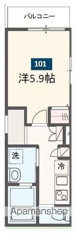 MELDIA 東大宮IVの間取り写真