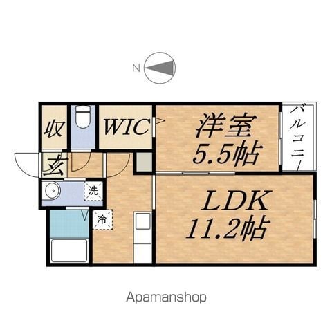 GARDEN TERRACE 4Cの間取り写真