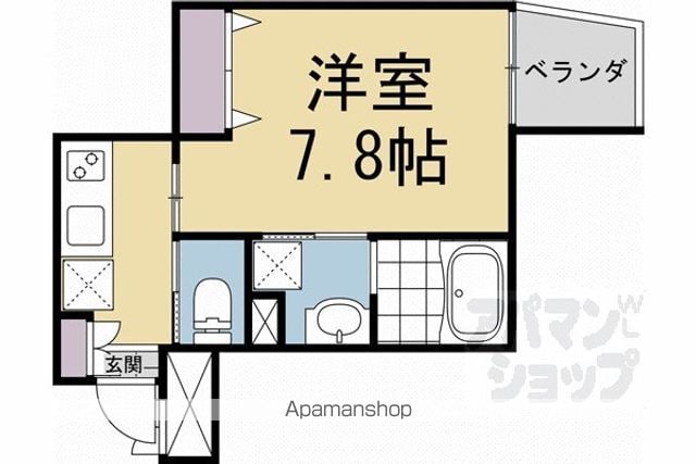ロータス京都西大路の間取り写真