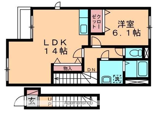 パルティールの間取り写真