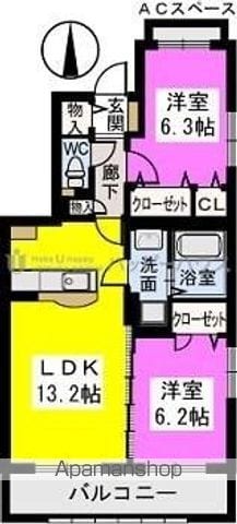 ブランシュ ネージュの間取り写真