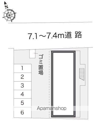 レオパレスリバーサイドガーデン 103 ｜ 埼玉県三郷市彦倉１丁目4-2（賃貸アパート1K・1階・20.28㎡） その13