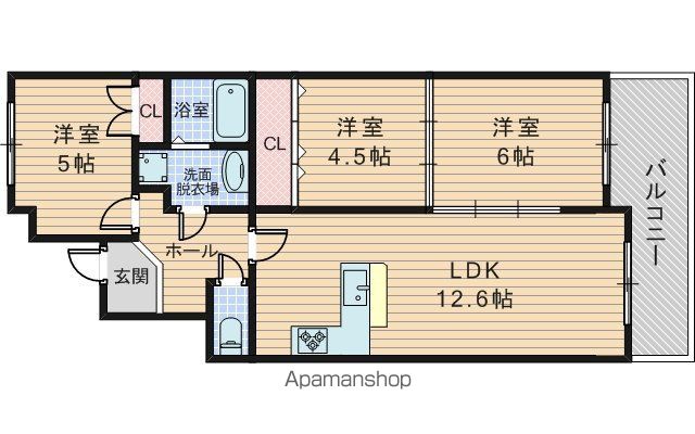 リブレ刀根山の間取り写真