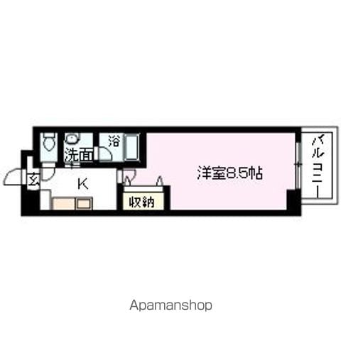 クレセールONEの間取り写真
