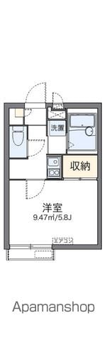 レオパレスマインドⅡ 202 ｜ 福岡県福岡市博多区住吉４丁目23-9（賃貸アパート1K・2階・19.87㎡） その2