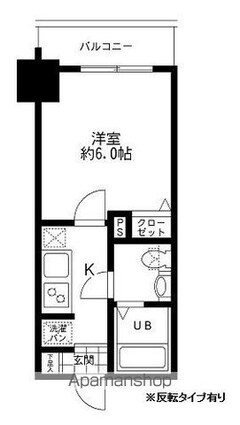 東京都中央区京橋３丁目[1K/20.28m2]の間取図