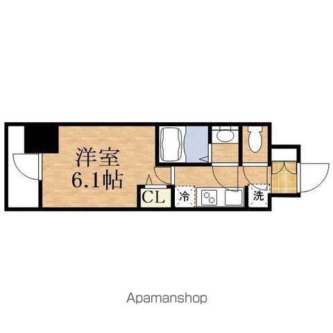 プレサンス松屋町ヴィゴラスの間取り写真