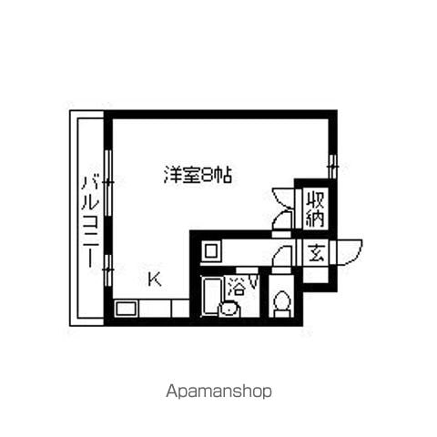 エルカーサ緑の間取り写真