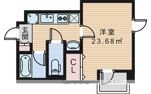 La famille Kの間取り写真