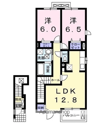 リアドIの間取り写真
