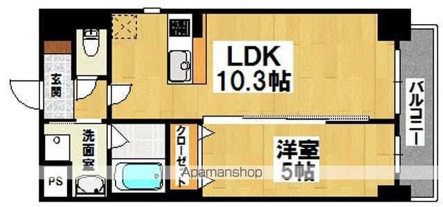 ラフィネ北花田の間取り写真