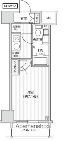 レジディア笹塚IIの間取り写真