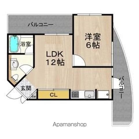 グラスホッパーの間取り写真