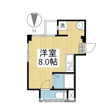 メゾンＡＤⅢ[1R/17m2]の間取図