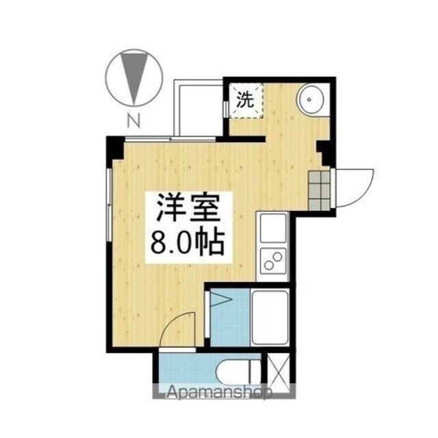 メゾンＡＤⅢ[1R/17m2]の間取図