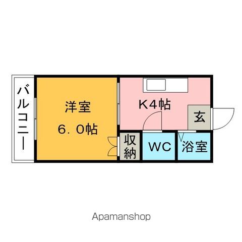 ヴィラ210の間取り写真