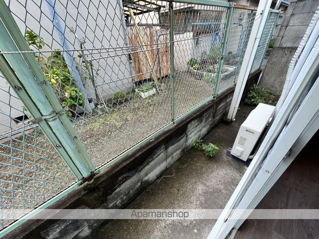 和歌山県和歌山市六十谷[1R/16.9m2]のバルコニー