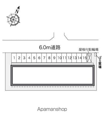レオパレスアイ[2DK/49.2m2]の配置図