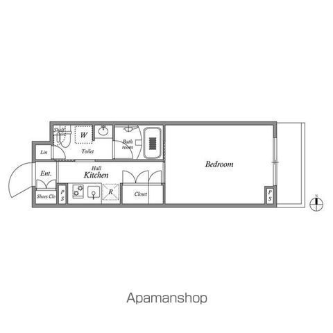 ＡＬＴＥＲＮＡ新宿中落合の間取り